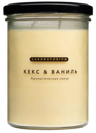Свеча ароматическая Кекс-Ваниль Laboratorium, 380 мл