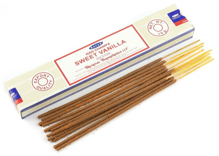 Благовония Сладкая Ваниль (Sweet Vanilla) Satya, 15 г